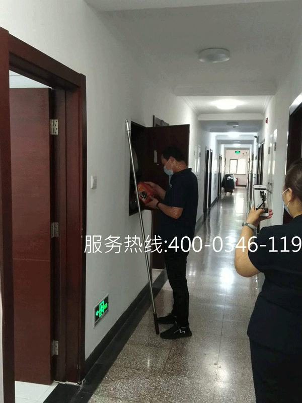 3499拉斯维加斯官网人员对小区消防设施维保项目